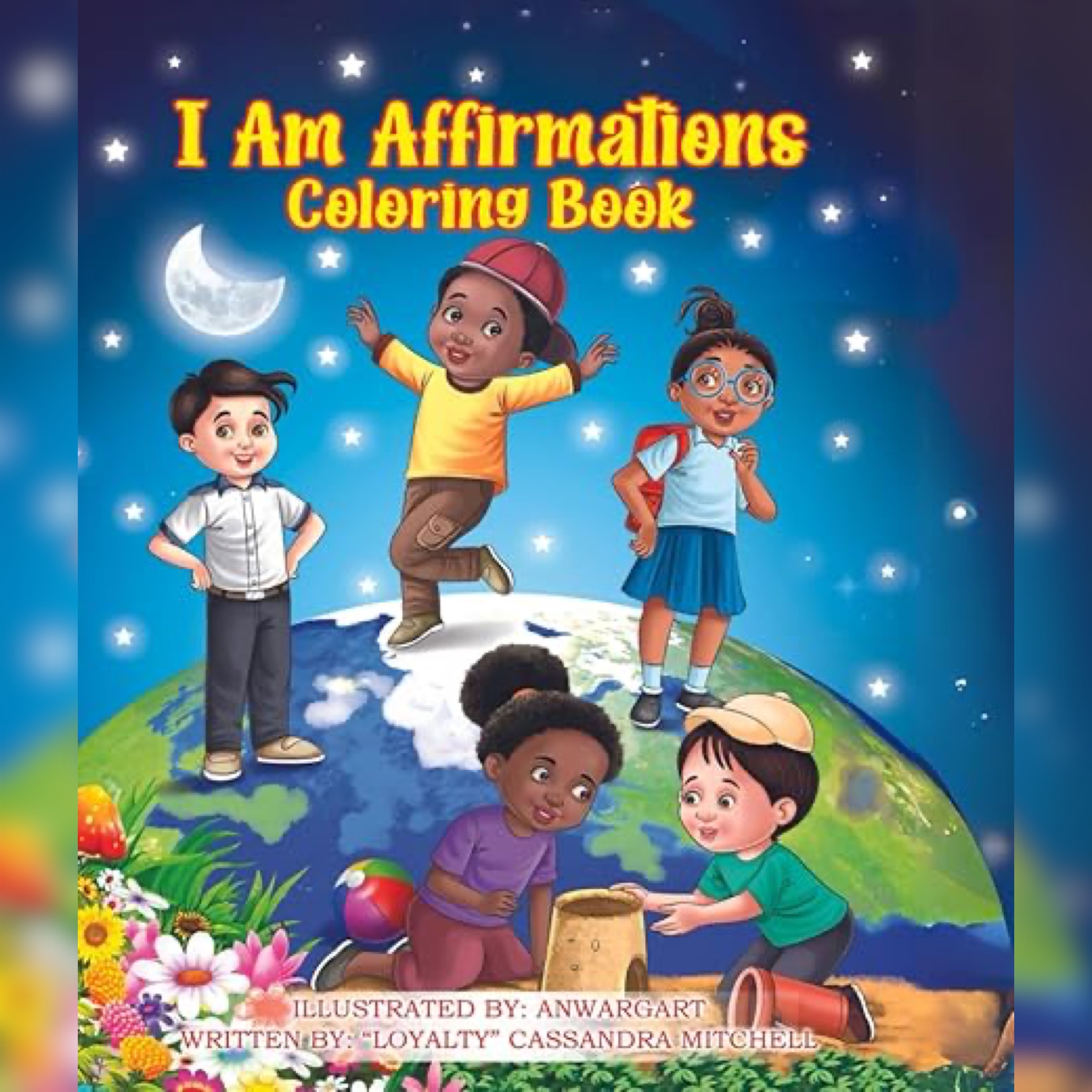 I Am Affirmations: Coloring Book